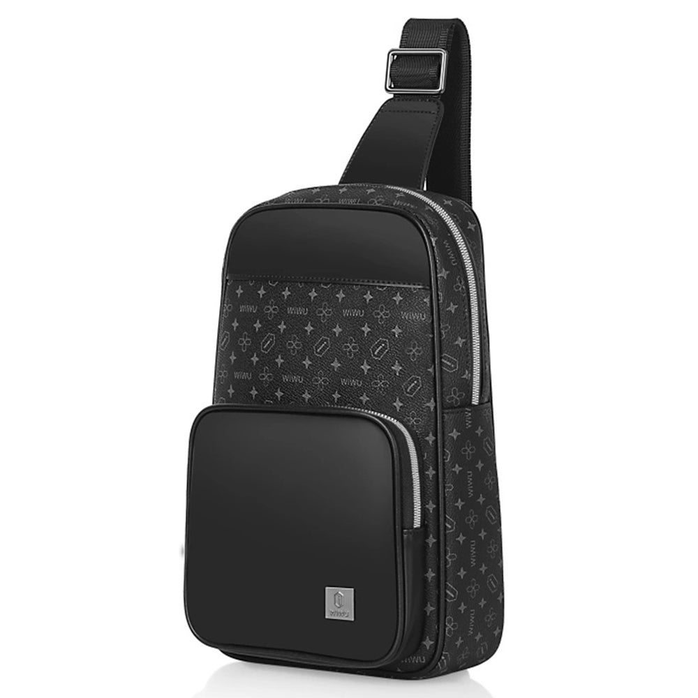 WIWU Anti-Theft Fingerprint Lock Crossbody Sling Bag PVC Chest Bag Daypack WIWU Anti-Theft Fingerprint Lock Crossbody Sling Bag PVC Chest Bag Daypack